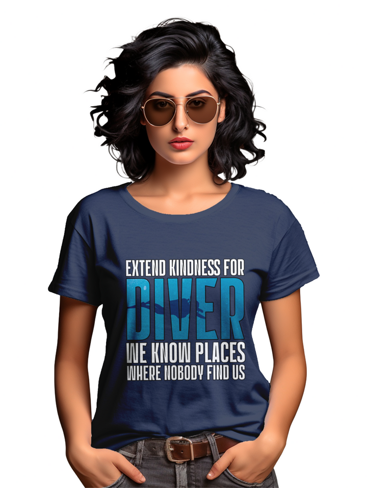 Women's Scuba Diver T-Shirt