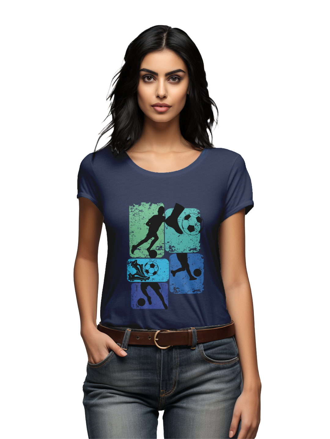 Women's Football T-Shirt