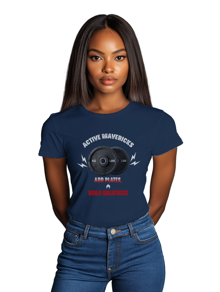 Womens WEIGHT PLATES T-Shirt