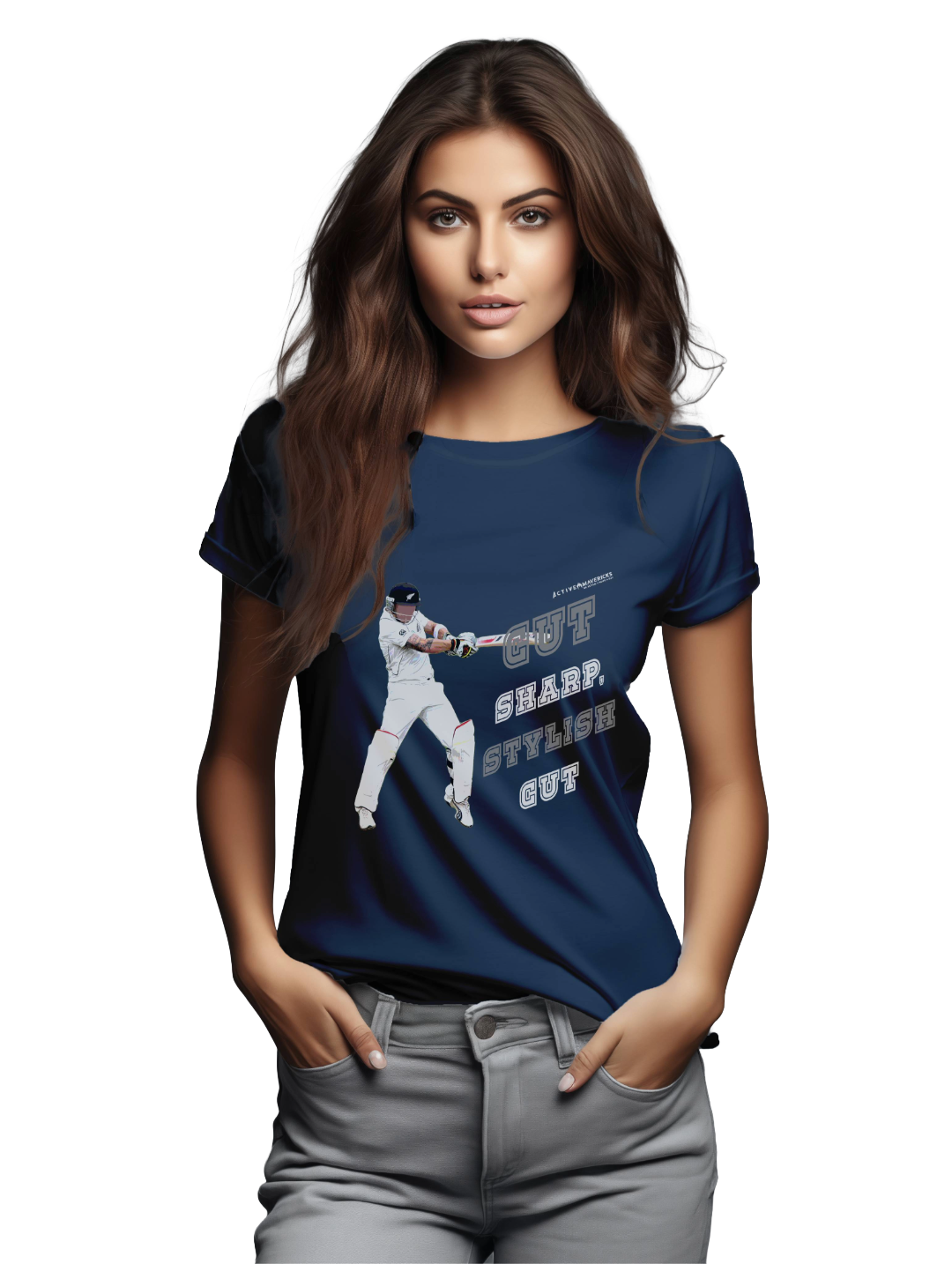 Women's Cricket CUT T-shirt