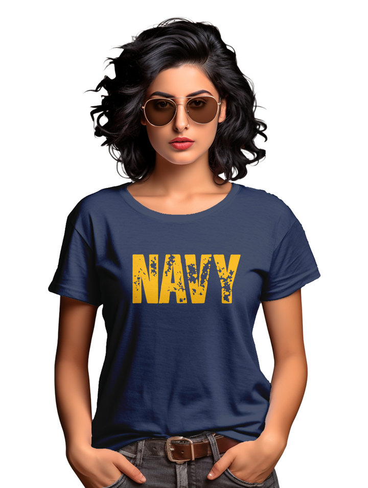 Women's Navy T-Shirts