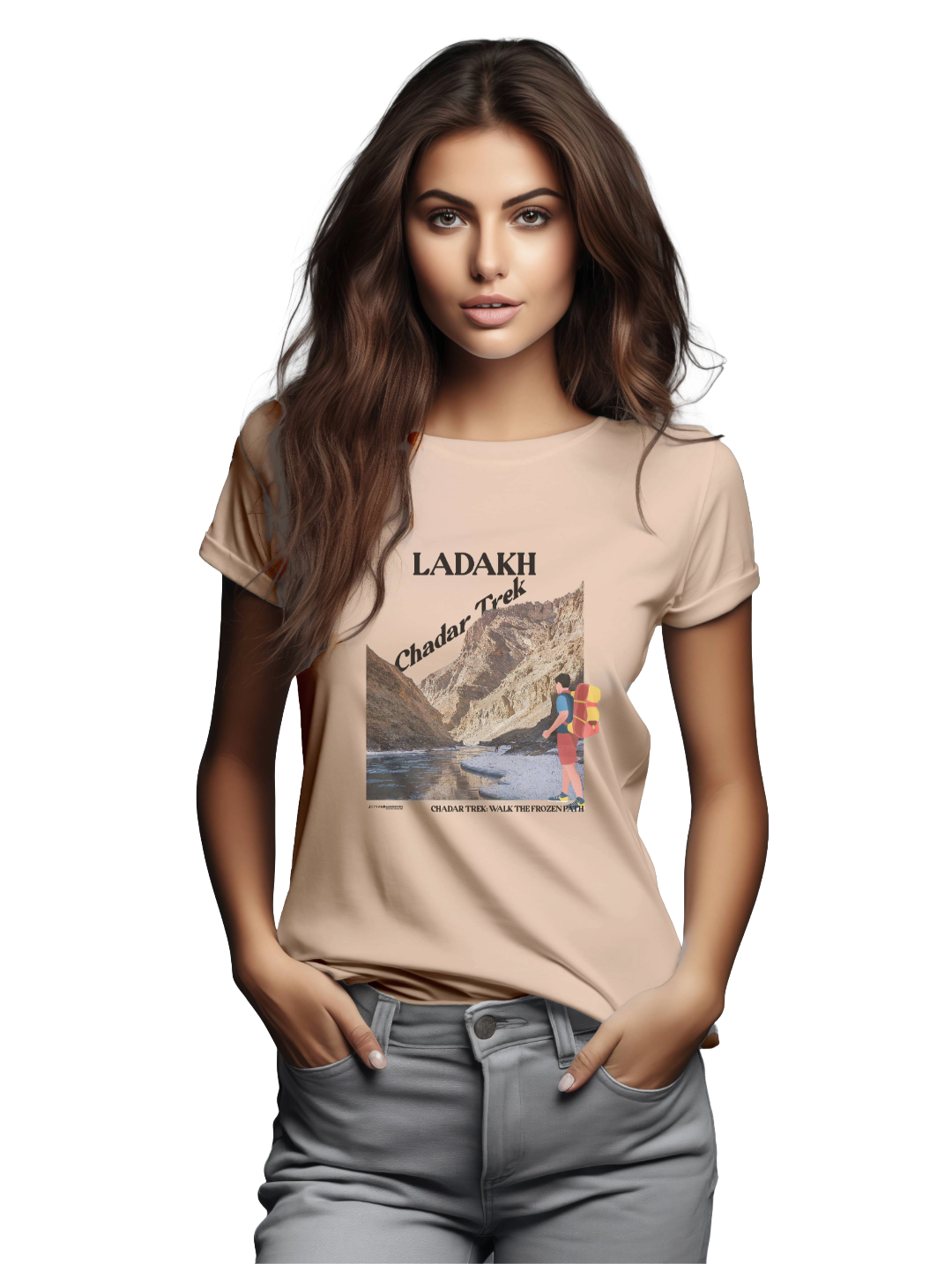 Women's CHADAR TREK : LADAKH T-Shirt
