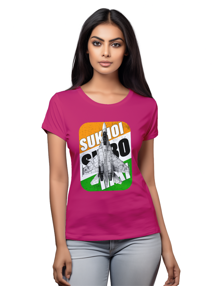 Womens Flight of the Brave – The Sukhoi Su-30MKI T-shirt