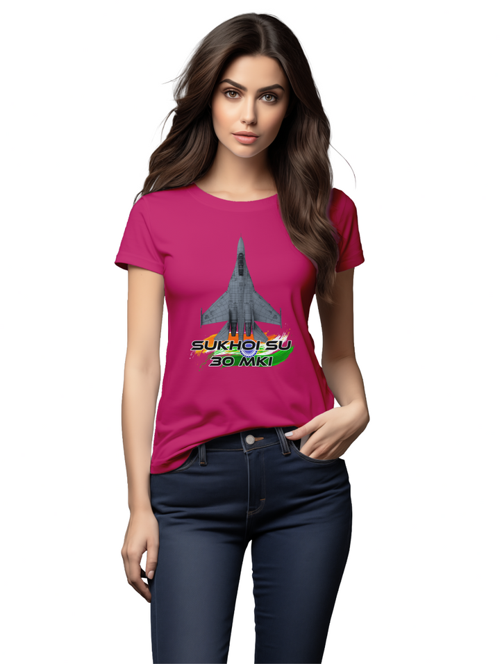 Women's Sky Dominance – The SU-30 MKI Legacy T-shirt