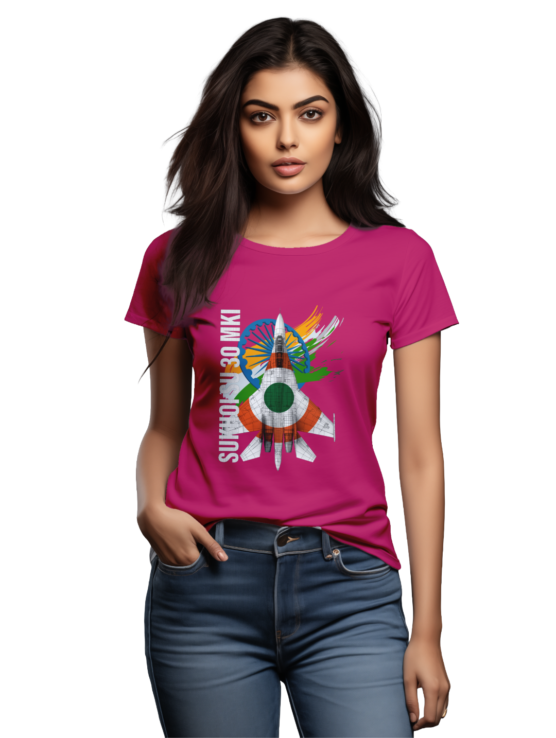 Women's  Sky Sentinels – The Power of Su-30MKI T-shirt