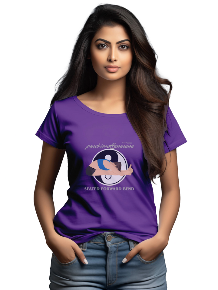 Women's PASCHIMOTTASANA  T-shirt