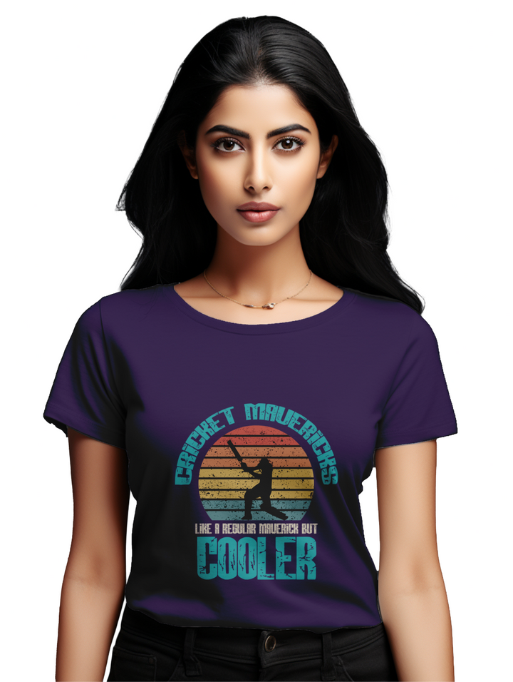 Women's Cricket_Maverick T-shirt
