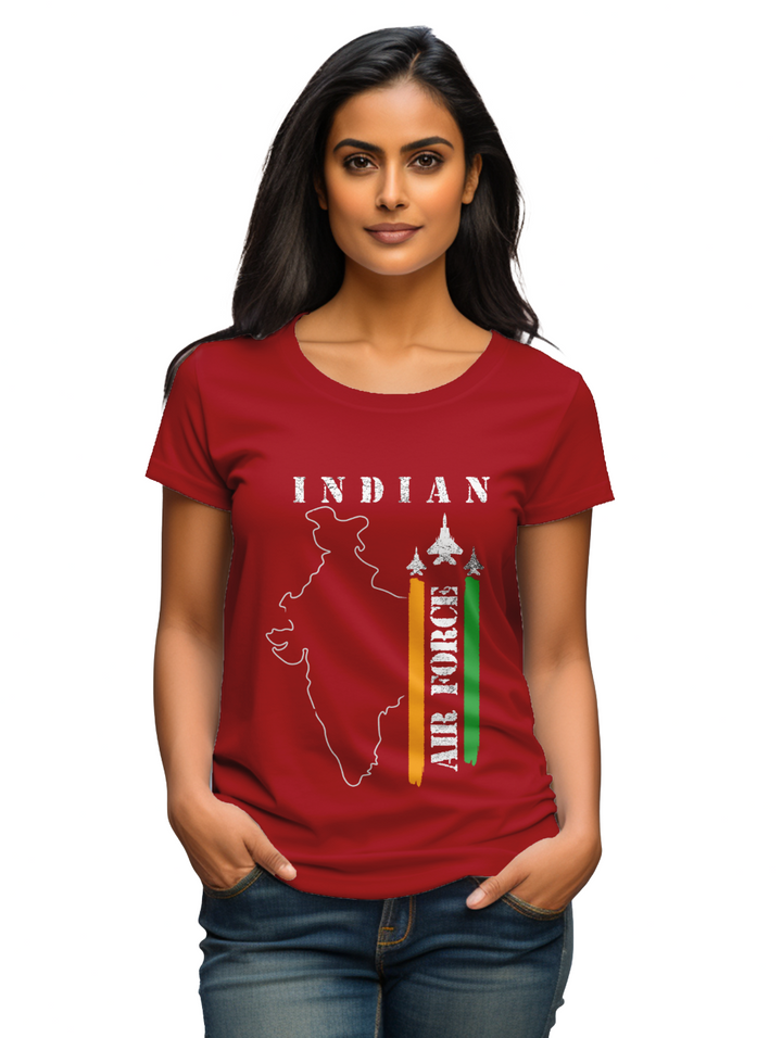 Women's Indian airforce maveric T-shirt