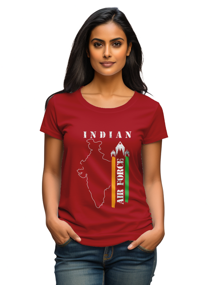 Women's Indian airforce- T-shirt