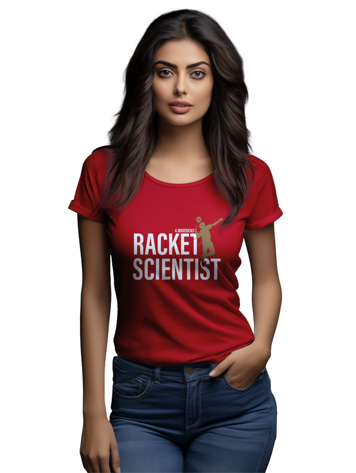 Womens Racket Scientist T-Shirt