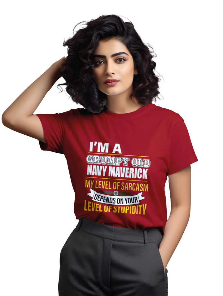 Womens I'm a Navy Maverick T-Shirt