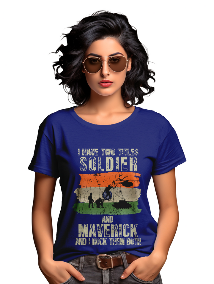 Women's I have two titles T-shirt