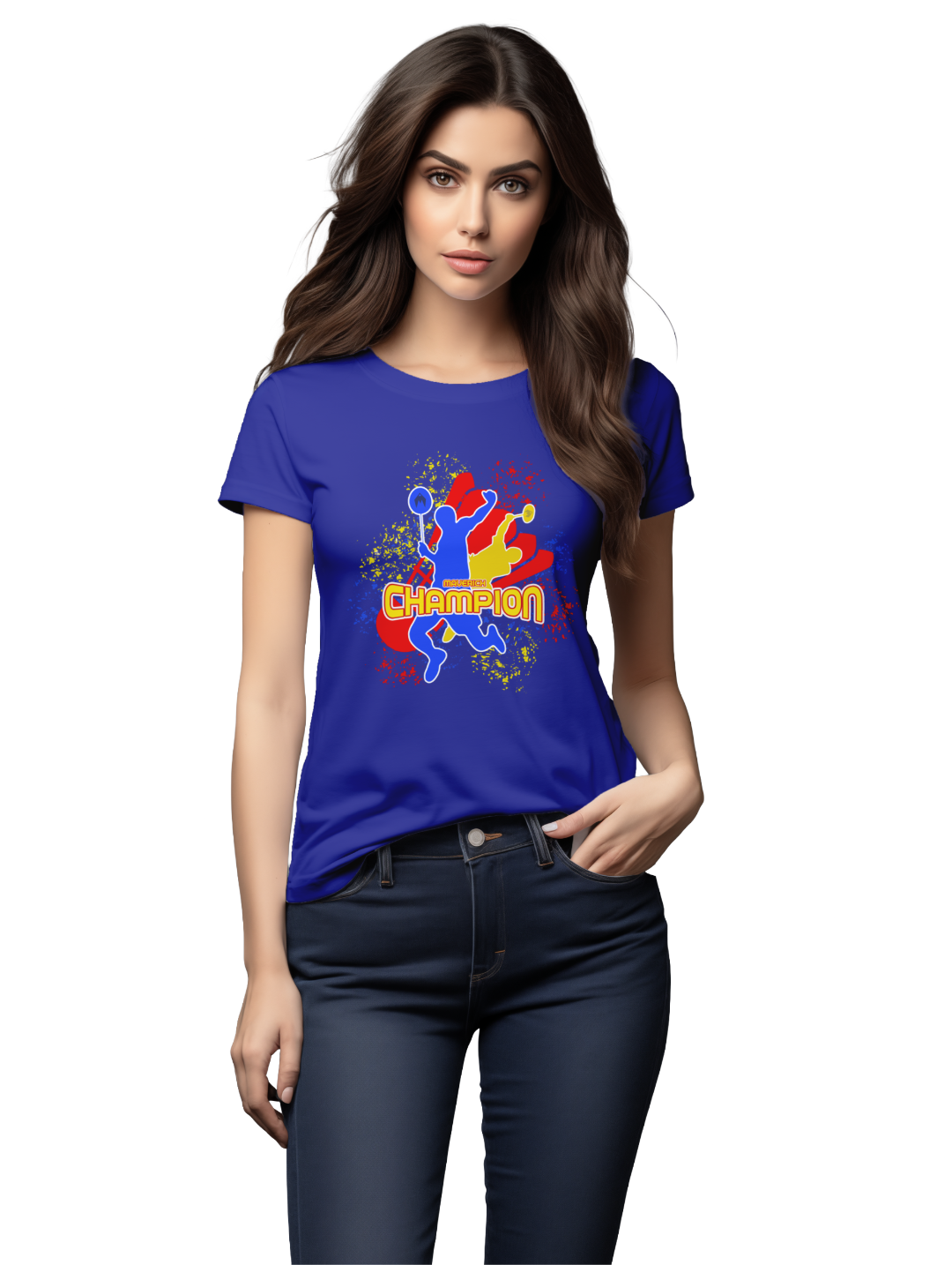 Womens Maverick Champions T-Shirt