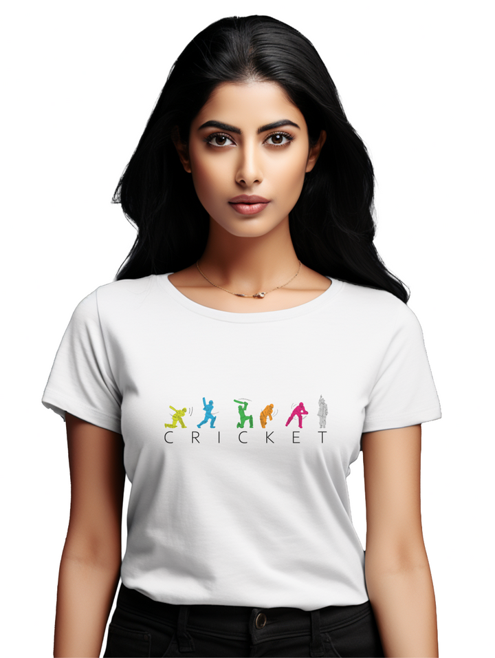 Women's Cricket T-shirt