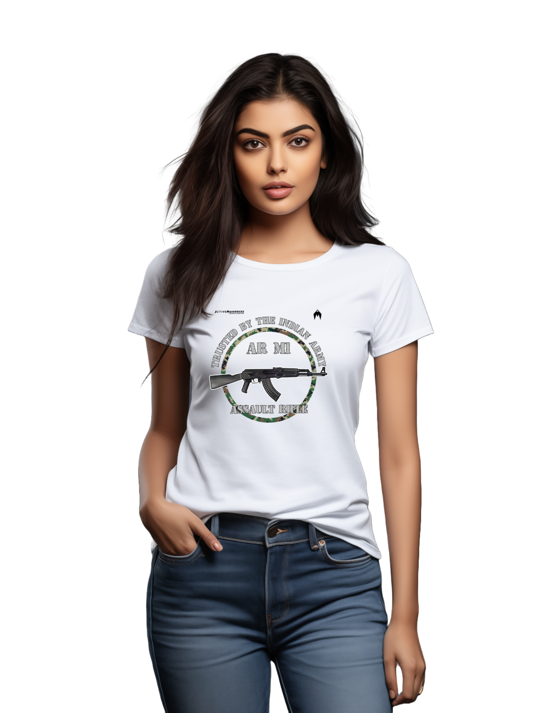 Women's AR M1 ASSAULT RIFLE T-Shirt
