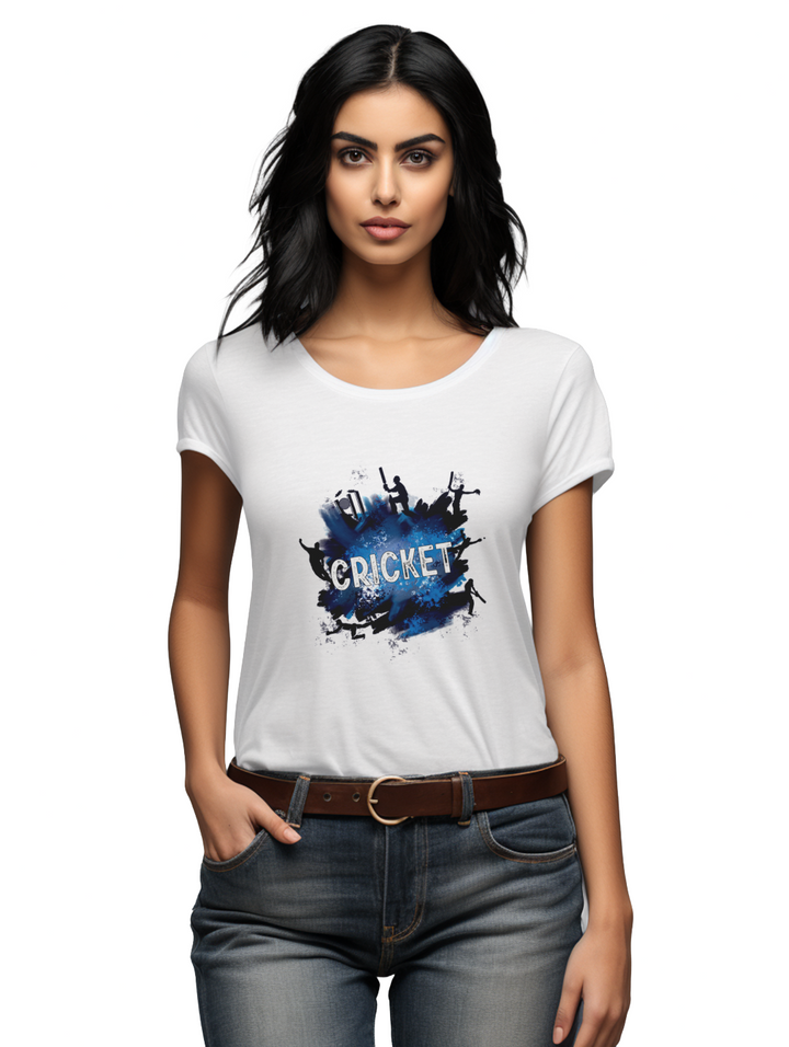 Women's __ Cricket T-shirt