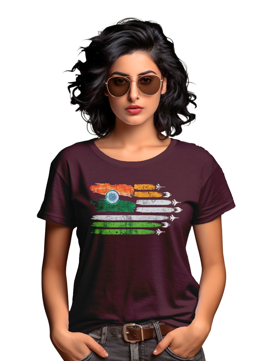 Women's Indian airforce maverick T-shirt