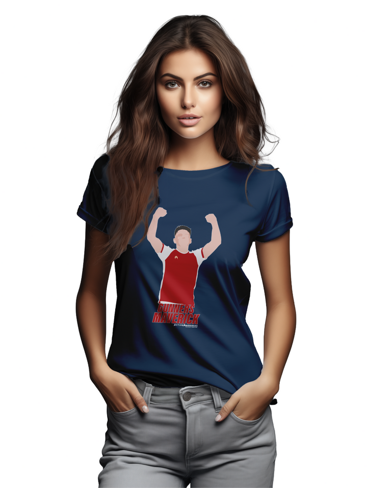 Women's Football Hero: The Maverick Gunner T-Shirt