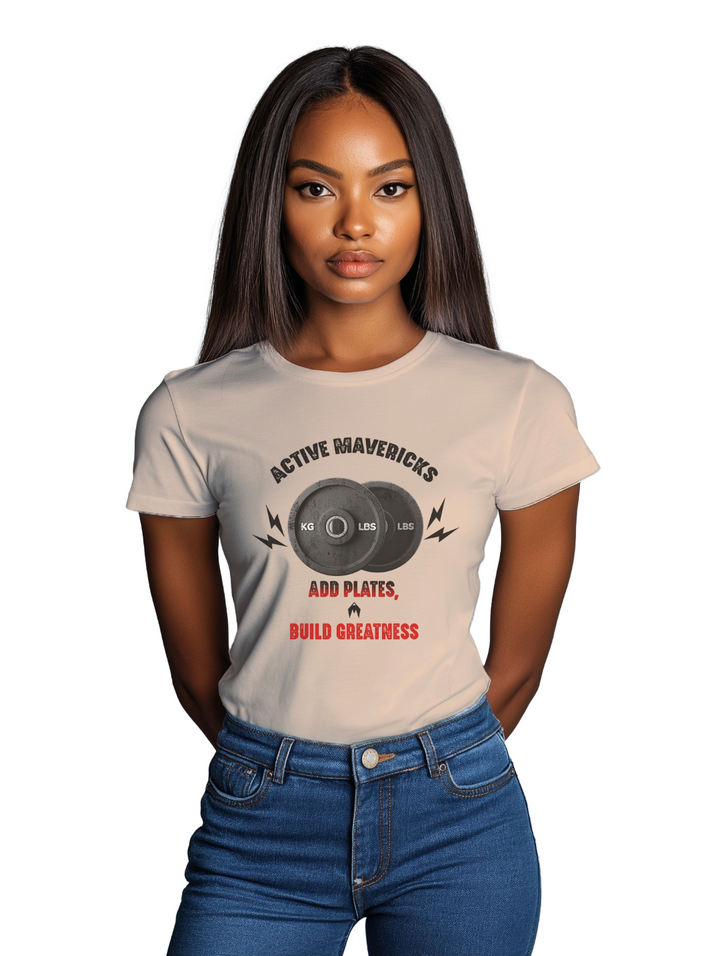 Womens WEIGHT PLATES T-Shirt