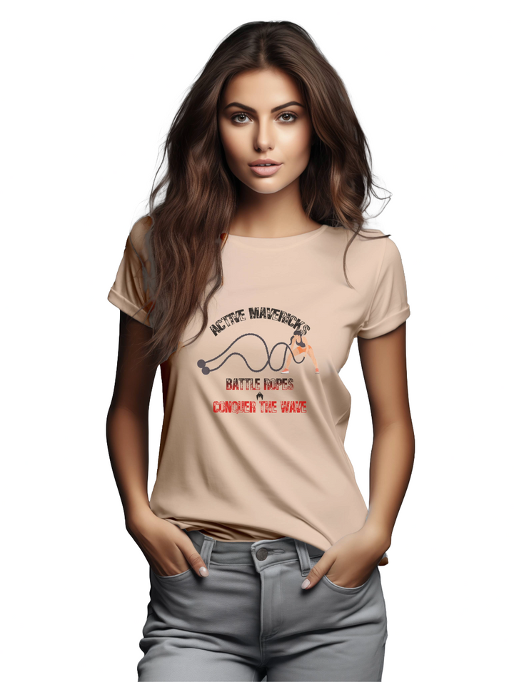 Womens BATTLE ROPES T-Shirt