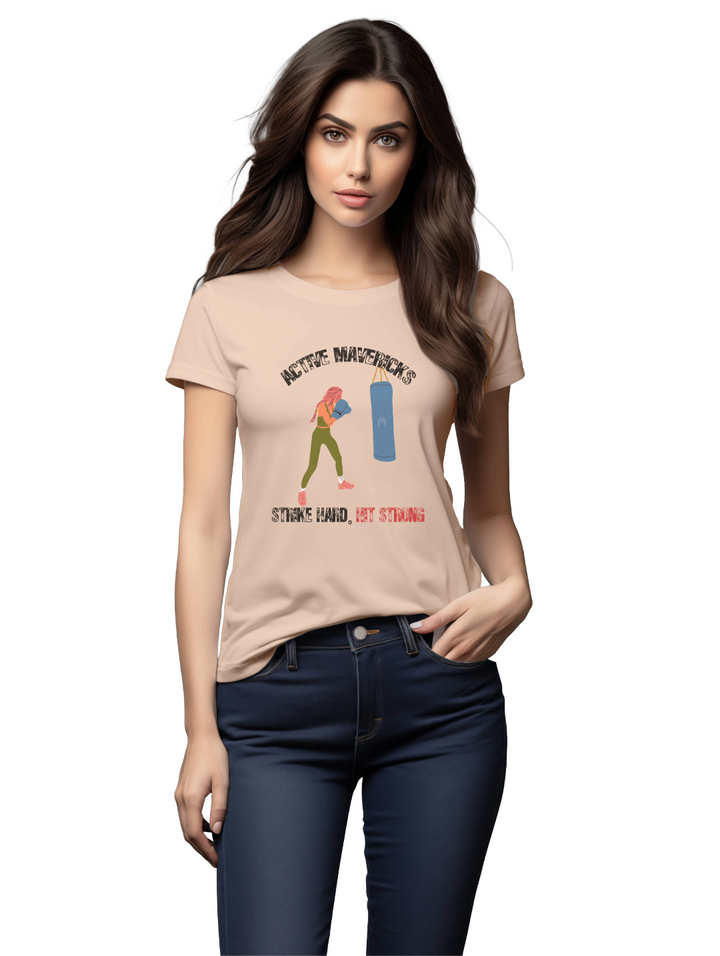 Womens PUNCHING BAG T-Shirt