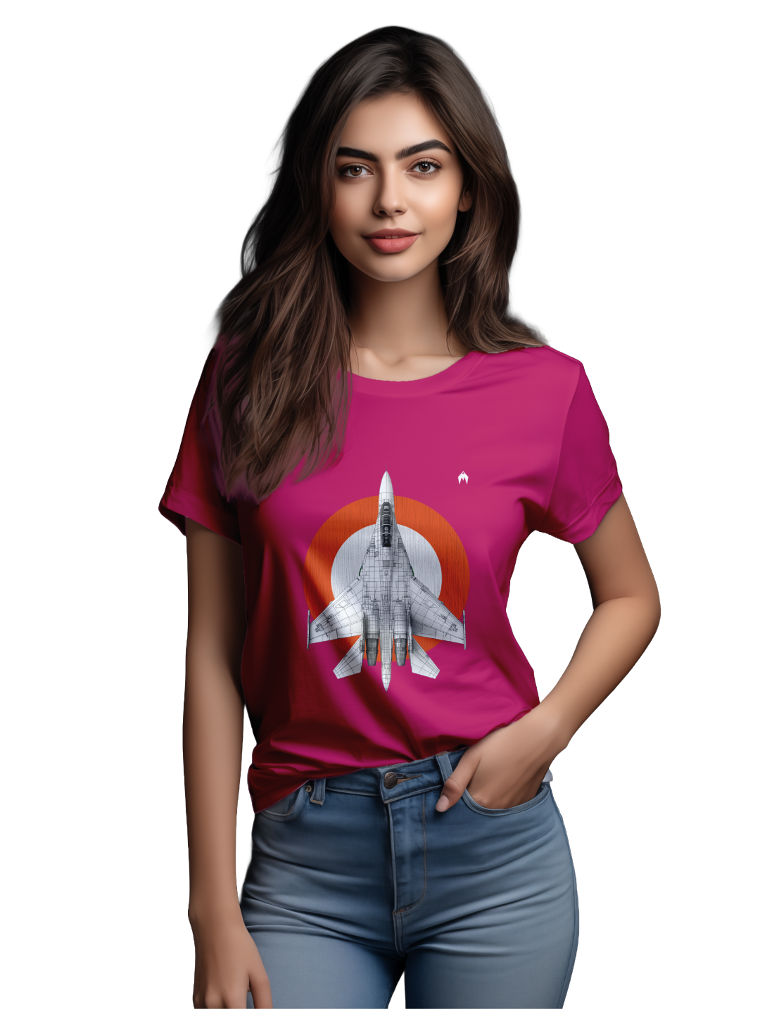 Women's Sukhoi’s Supremacy – The IAF’s Formidable Falcon T-shirt