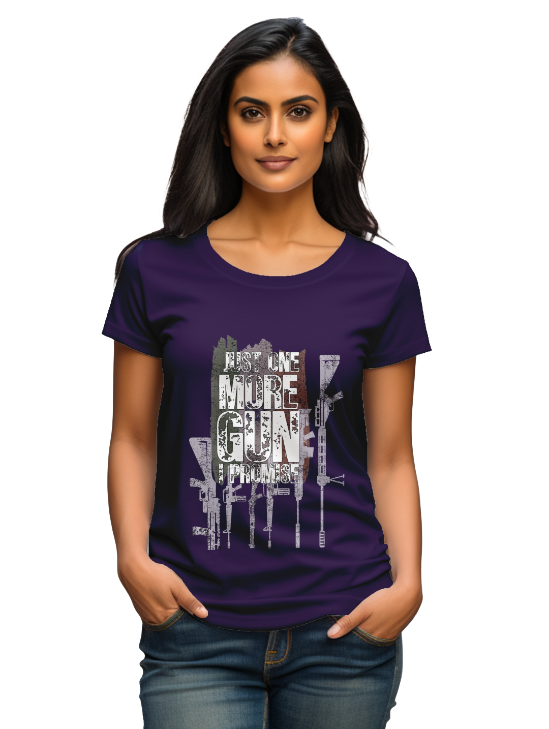 Women's Just one more gun I promise T-Shirt