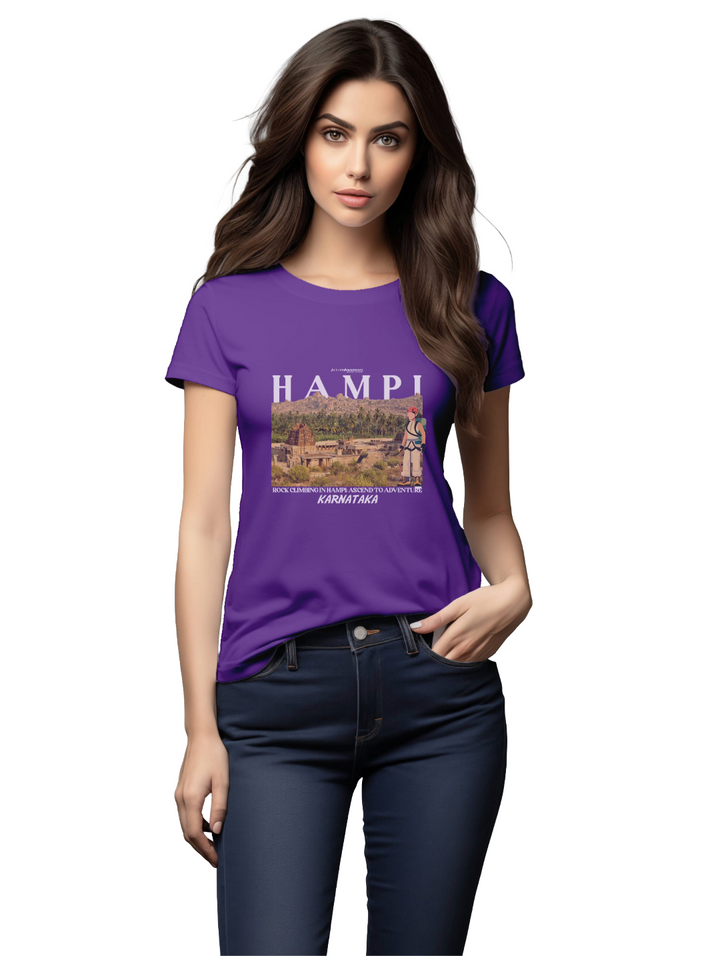 Women's HAMPI : KARNATAKA T-Shirt