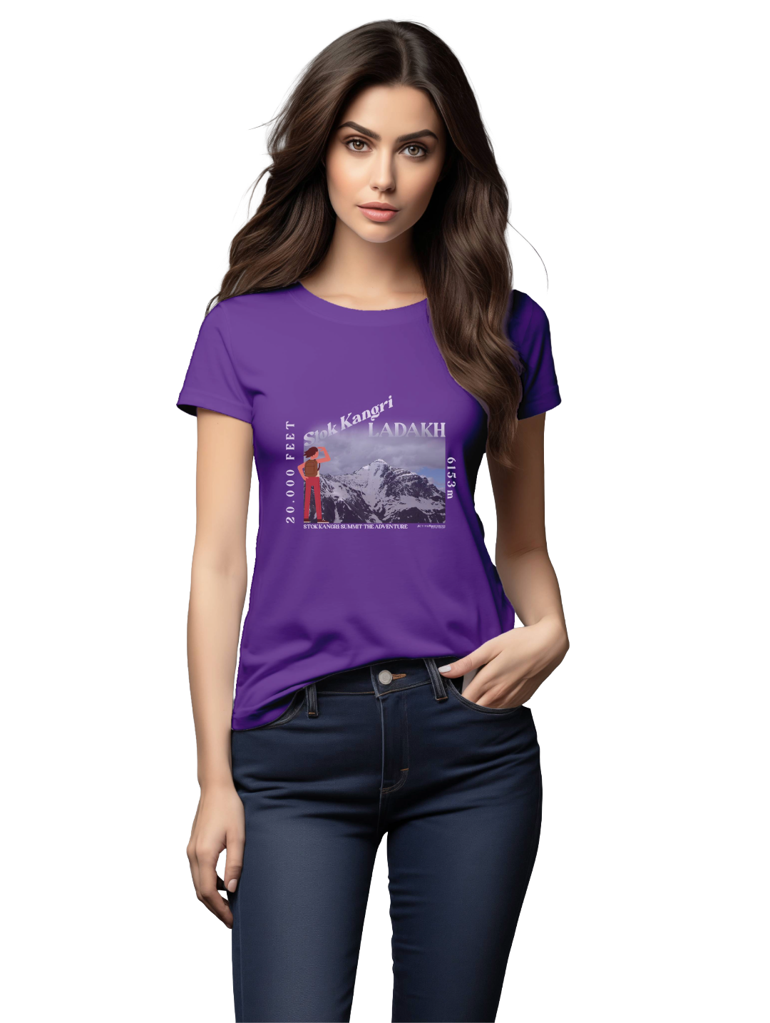 Women's STOK KANGRI : LADAKH T-Shirt