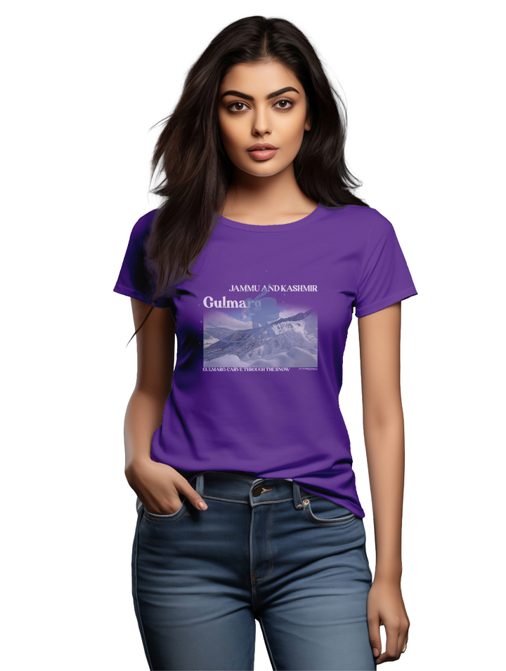 Women's GULMARG : JAMMU AND KASHMIR T-Shirt