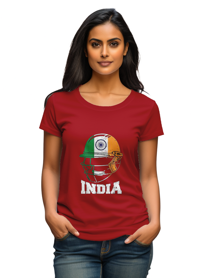 Cricket__Crest: Where Passion Meets Style Women's T-shirt