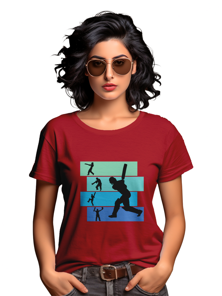 Cricket Lover womens T-shirt