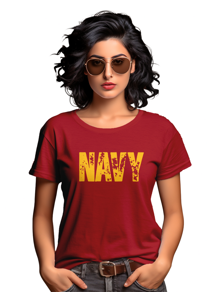Women's Navy T-Shirts