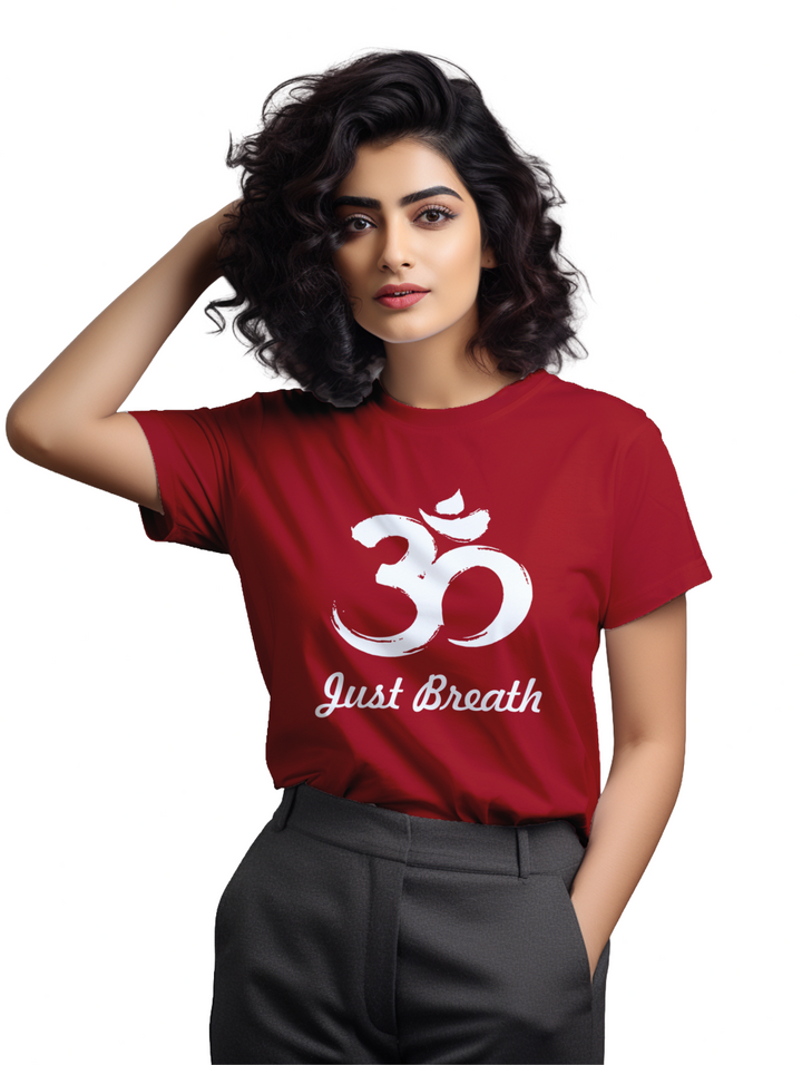 Women's Just Breath t-shirt