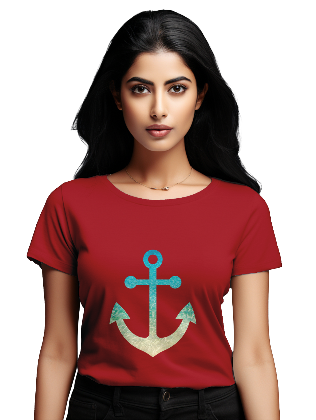 Womens Anchored in Duty T-Shirt