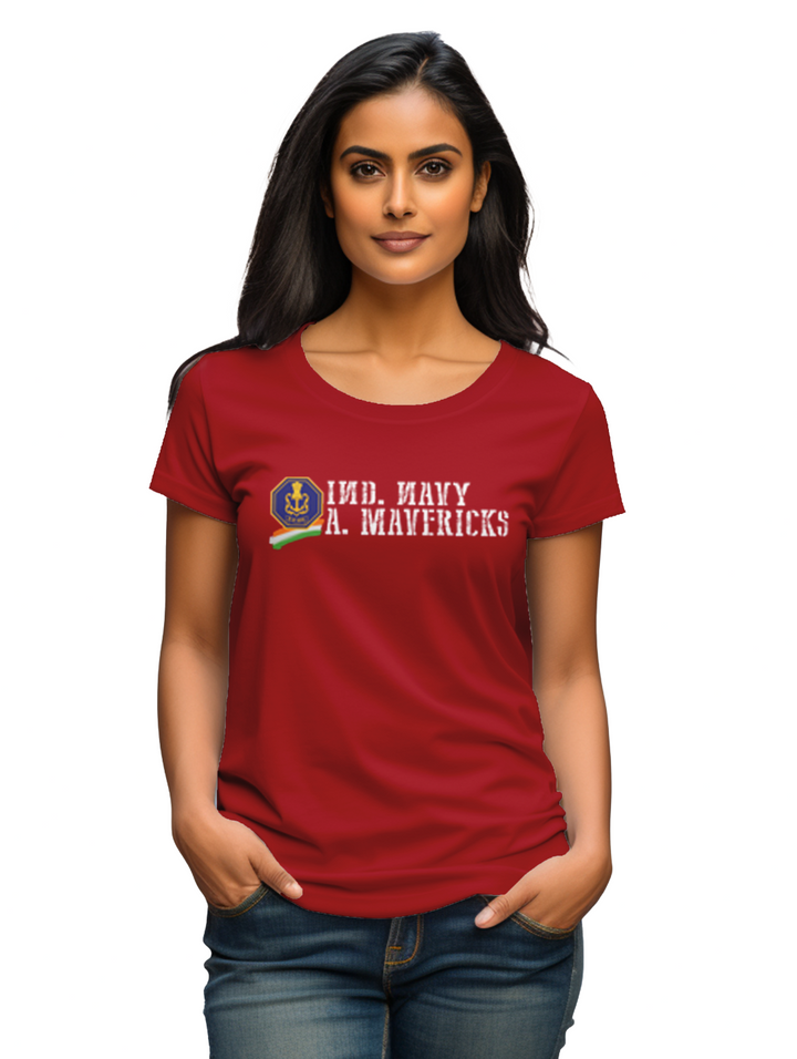 Women's  Ind. Navy A. Maverick T-Shirt