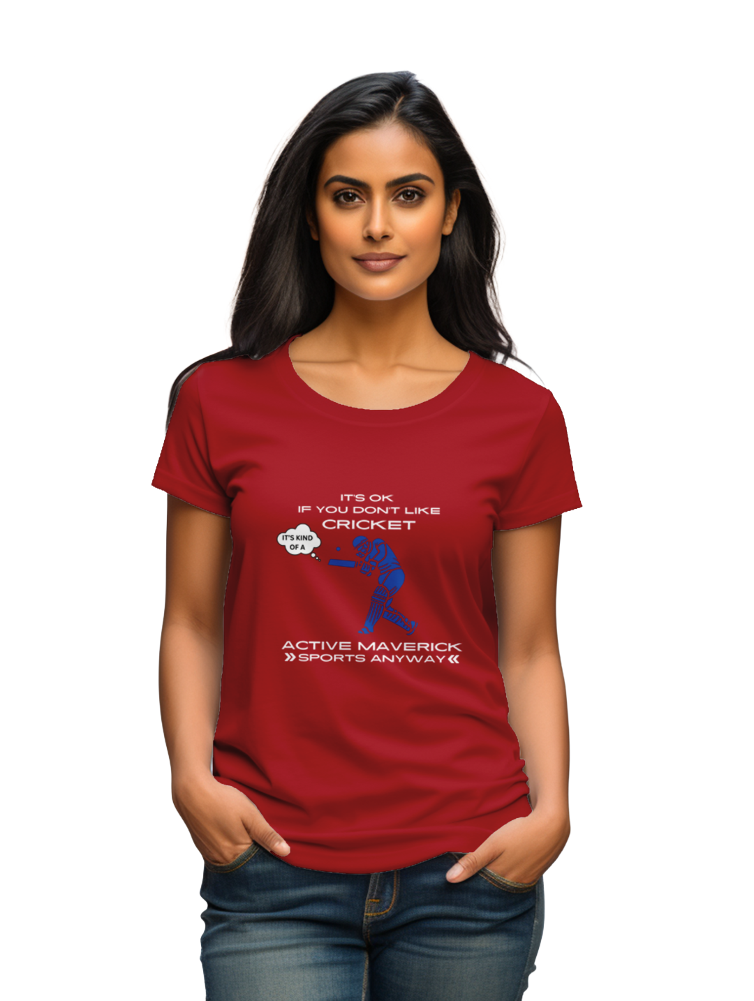 Women's Cricket Active Maverick T-shirt
