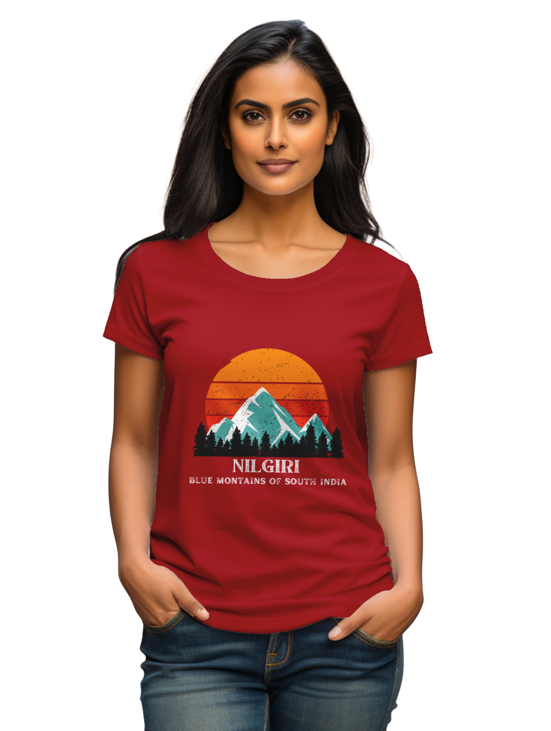 Women's Nilgiri Blue Mountains T-Shirt