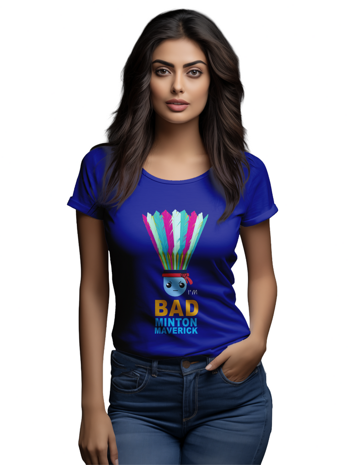 Womens I'm Badminton Maverick T-Shirt