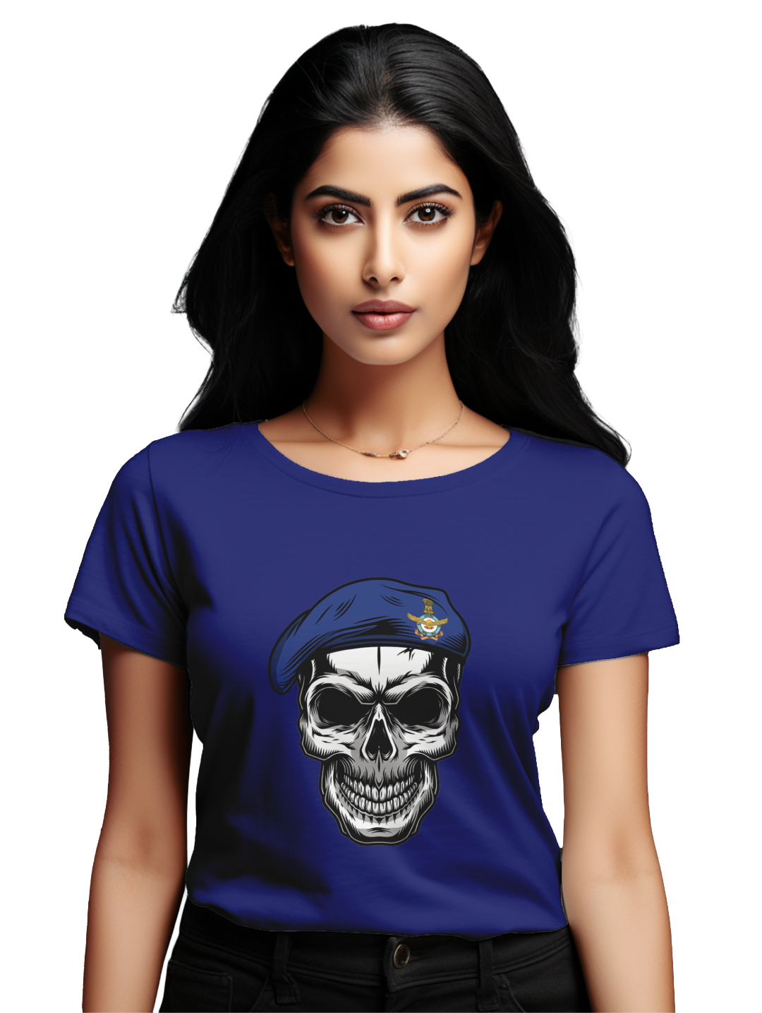 Women's Soldier Skull T-shirt