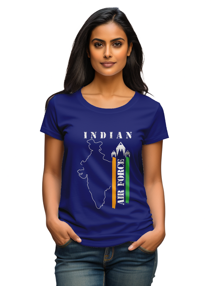 Women's Indian airforce- T-shirt