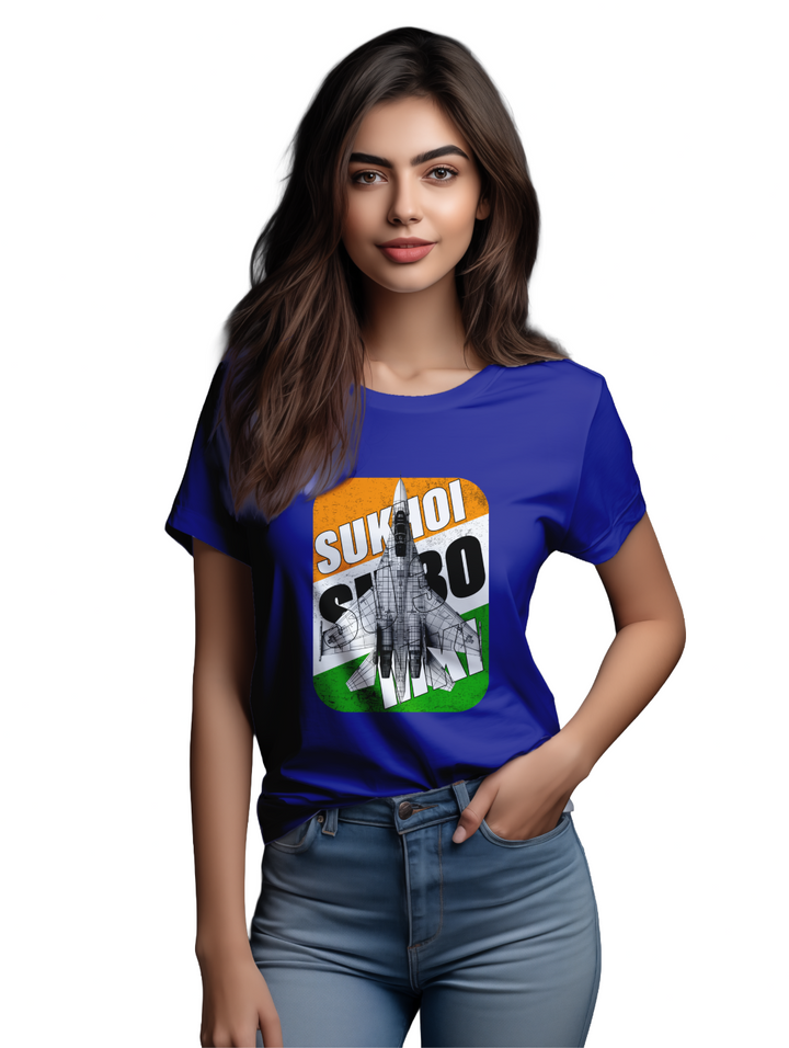Womens Flight of the Brave – The Sukhoi Su-30MKI T-shirt