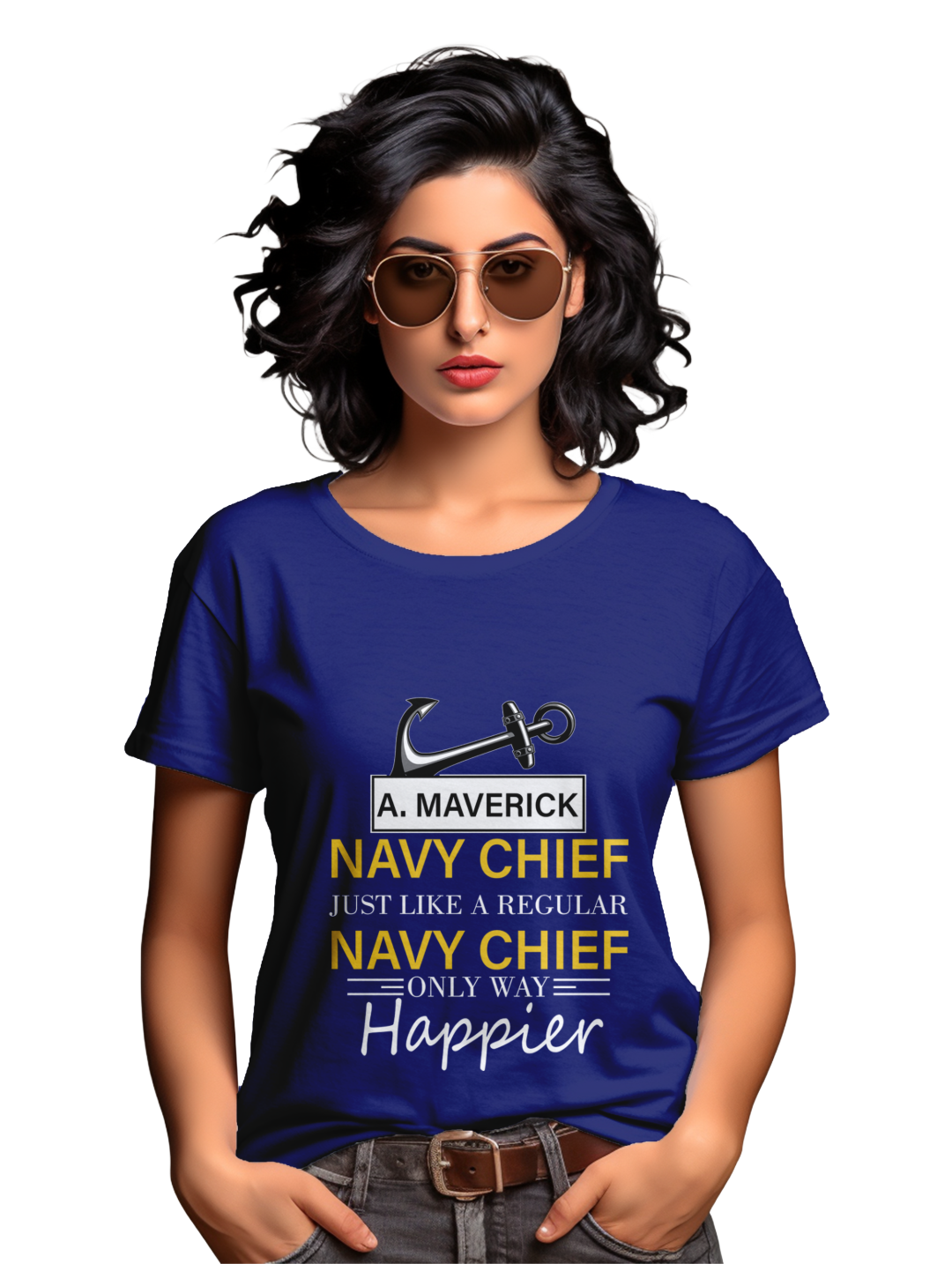 Womens Navy Chief T-Shirt