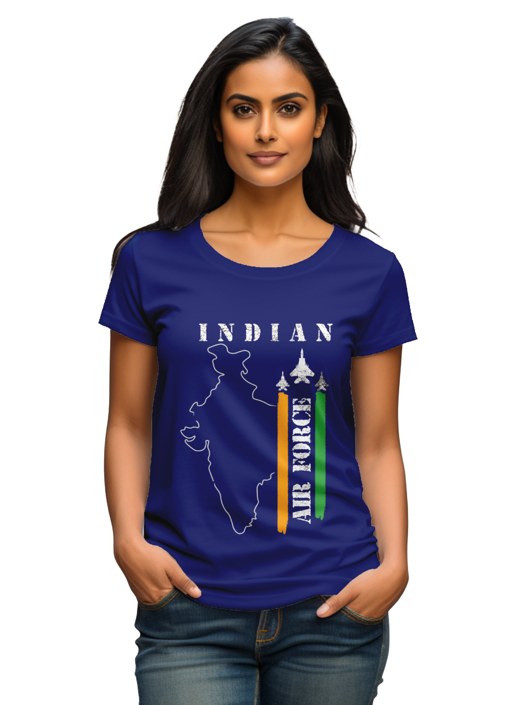 Women's Indian airforce maveric T-shirt