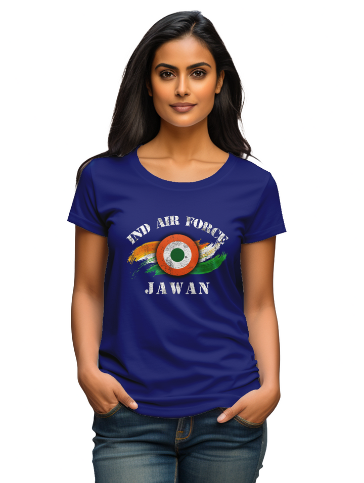 Women's IND Airforce Jawan T-shirt
