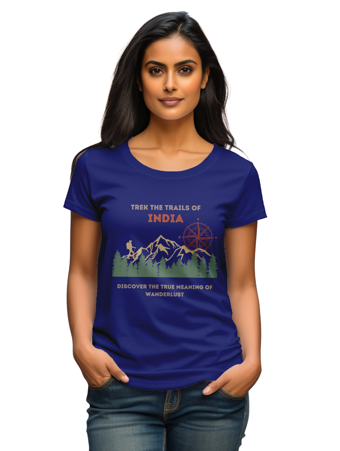 Women's Trek the trails of India T-Shirt