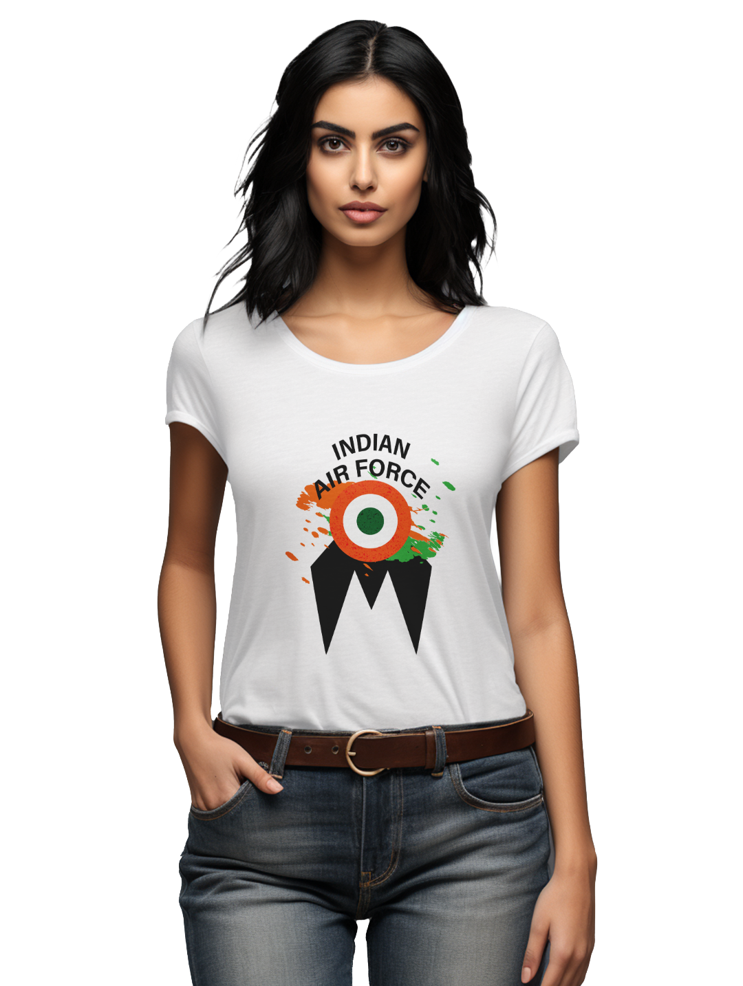 Women's Indian airforce maverick T-shirt