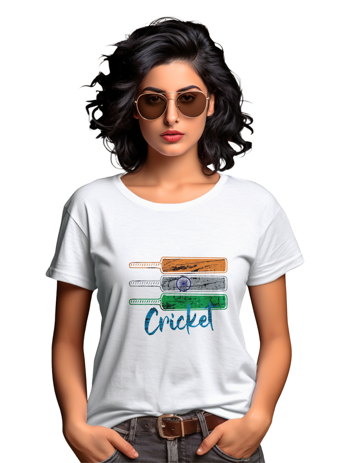 Women's Cricket_ T-shirt