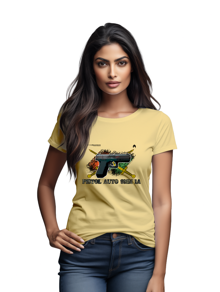 Women's PISTOL AUTO 9MM 1A T-Shirt