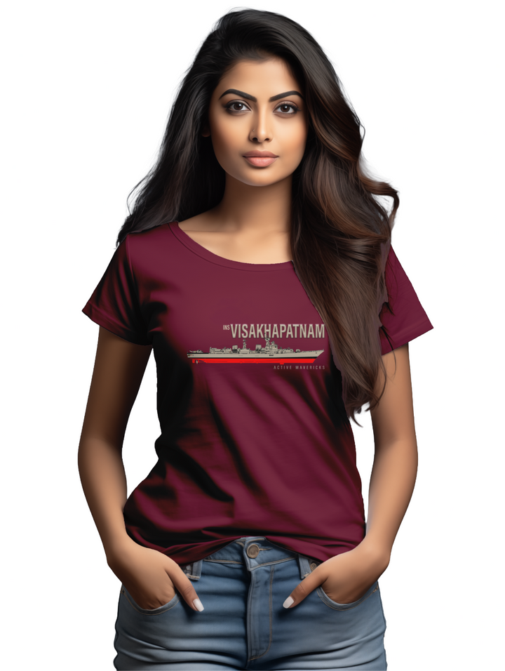Womens INS Visakhapatnam T-shirt